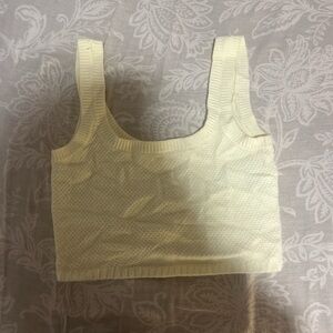 Gilly Hicks Cream Tank Top